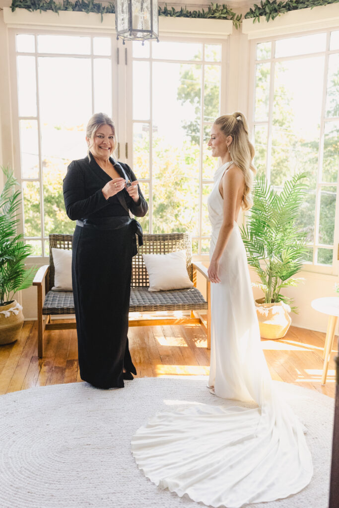 bride getting ready