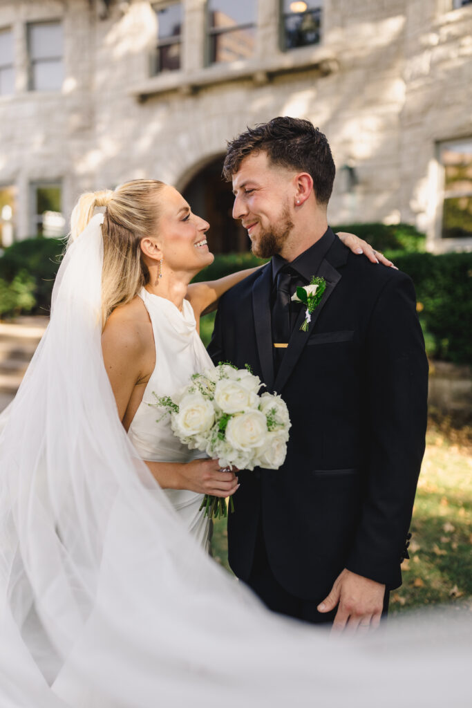 bride and groom