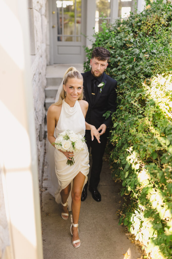 bride and groom photos