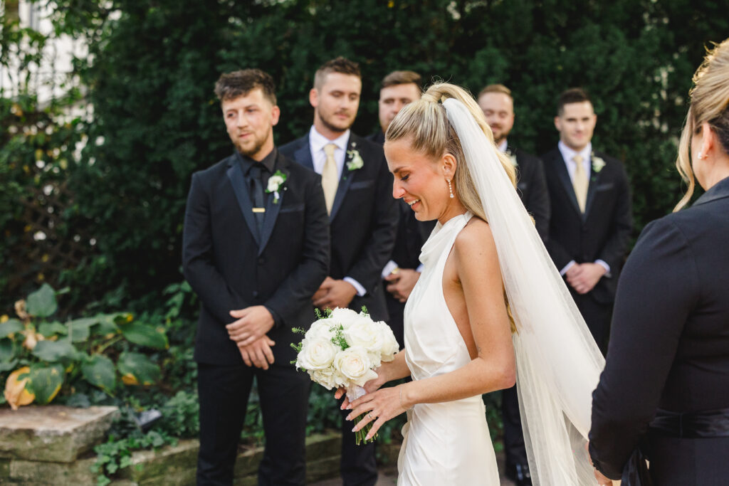 the brides arrival
