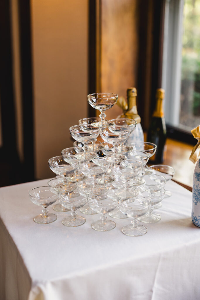 champagne tower