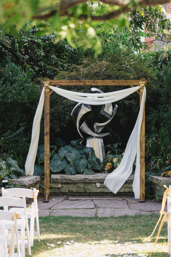 wedding arch for outdoor wedding