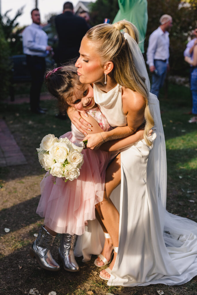 family wedding photos