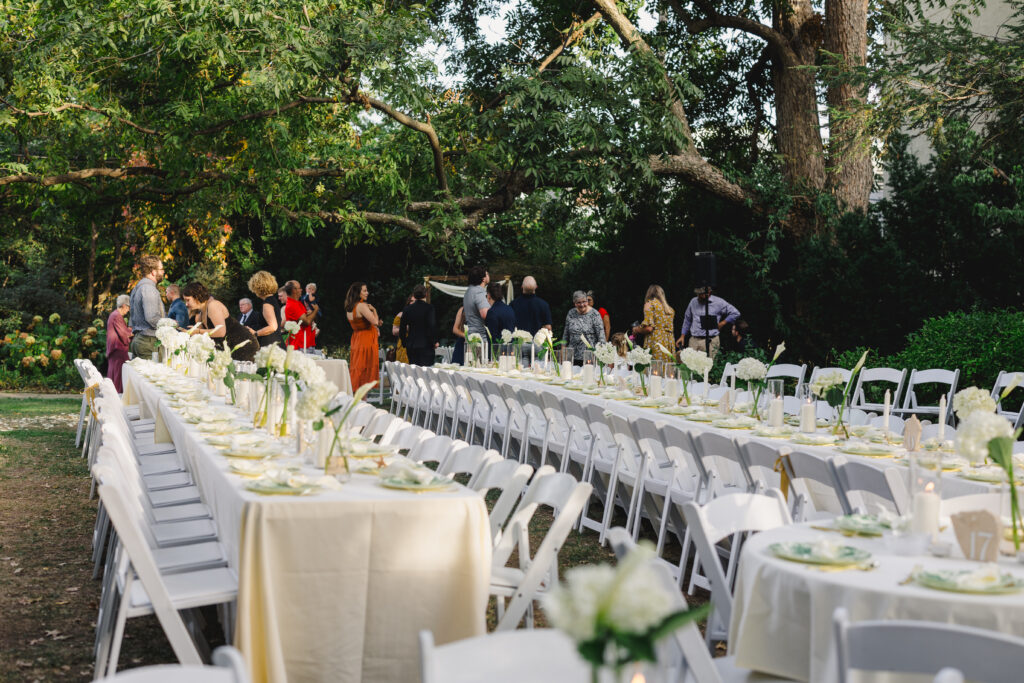 evening wedding celebrations