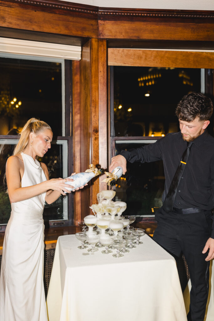champagne tower