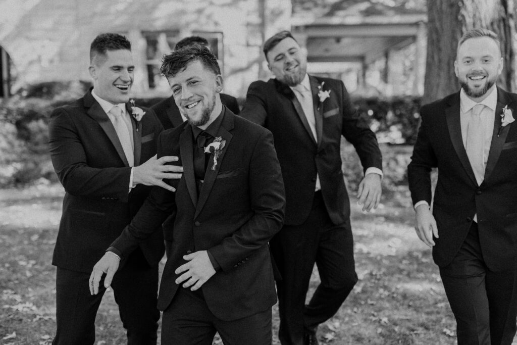 groom ready to get married