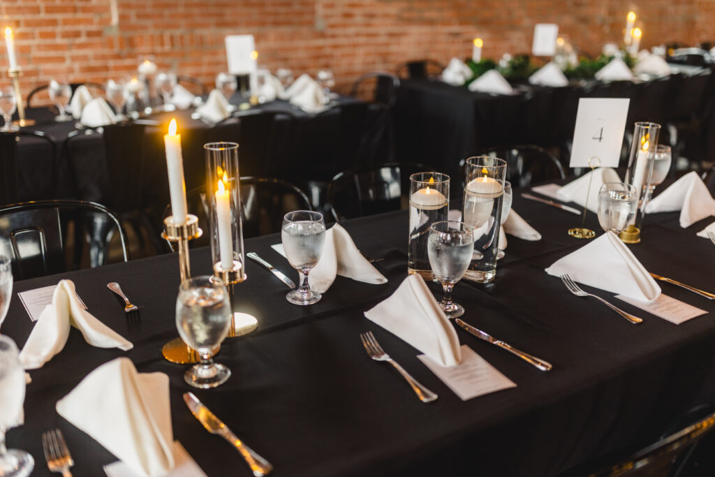 wedding reception details