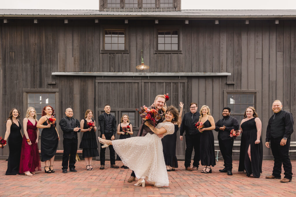 bridal party photography