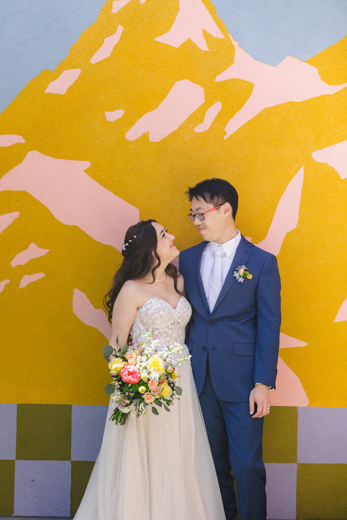 bride and groom photography