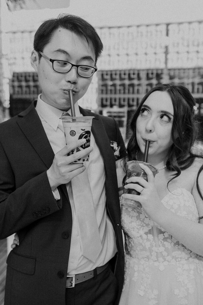 bride and groom