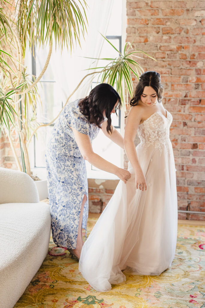bride and mother of the bride
