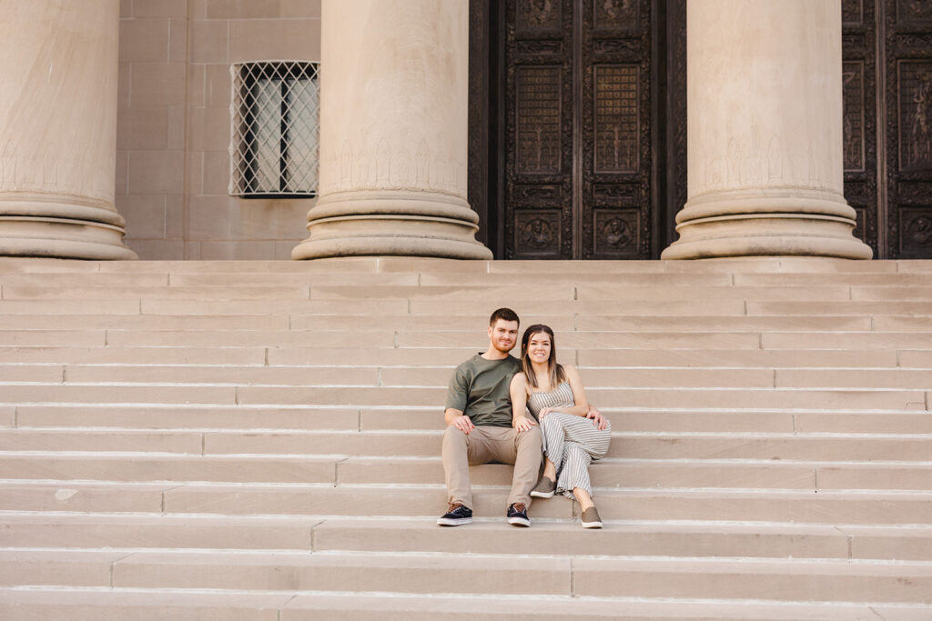 outdoor engagement photos