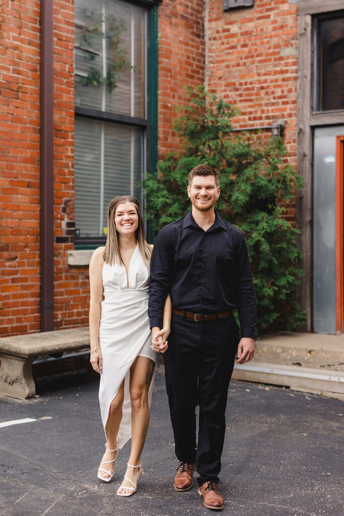outdoor engagement photography