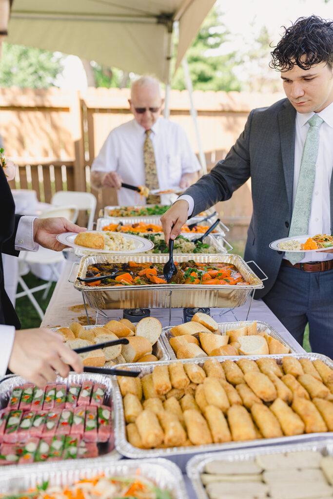 wedding food