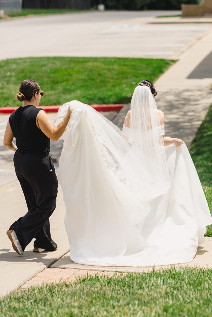 wedding gown photography