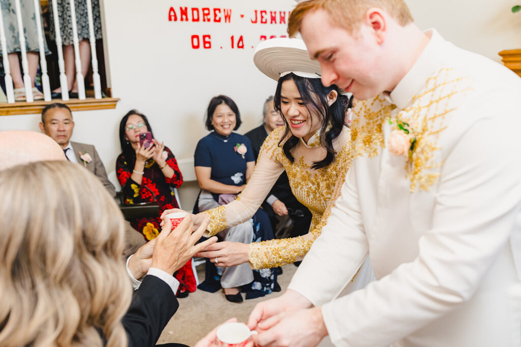 family celebrations at Vietnamese Tea Ceremony