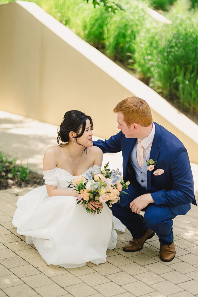 bride and groom