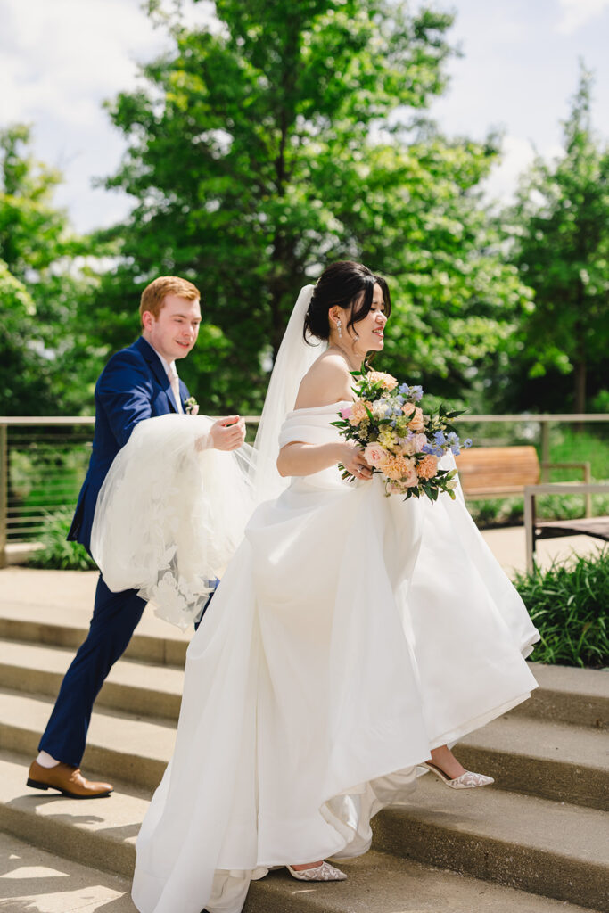 bride and groom