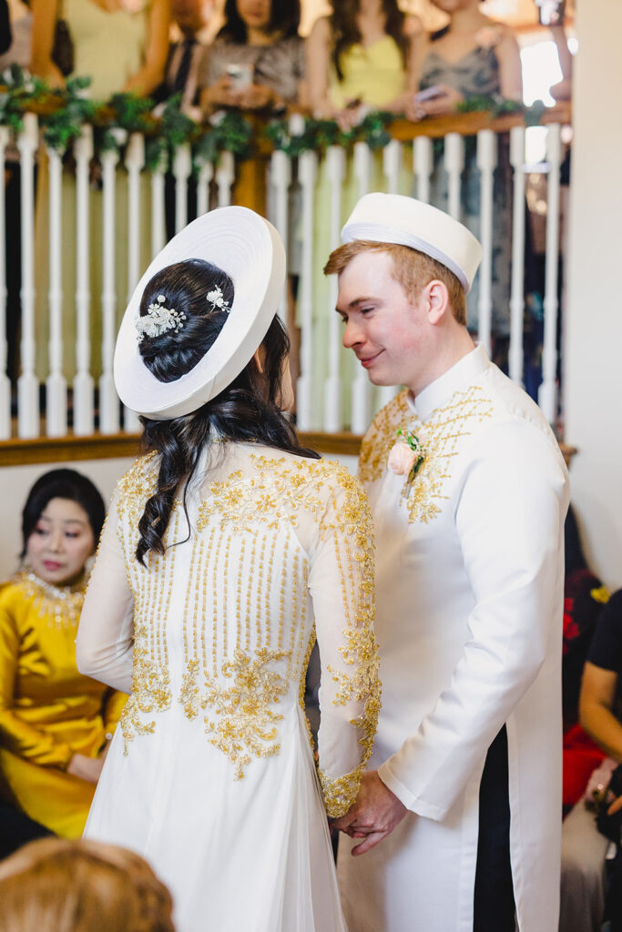 bride and groom traditional ceremony