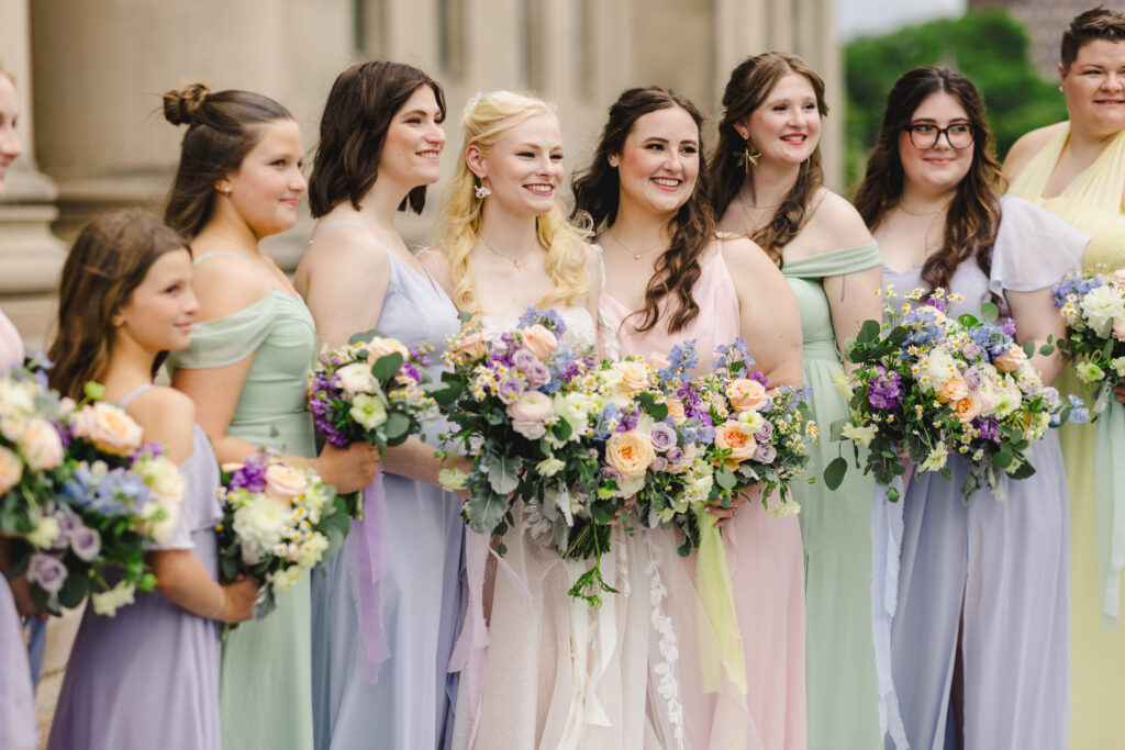 bridal party photography