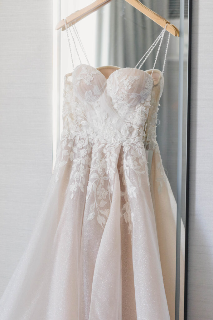 wedding dress details