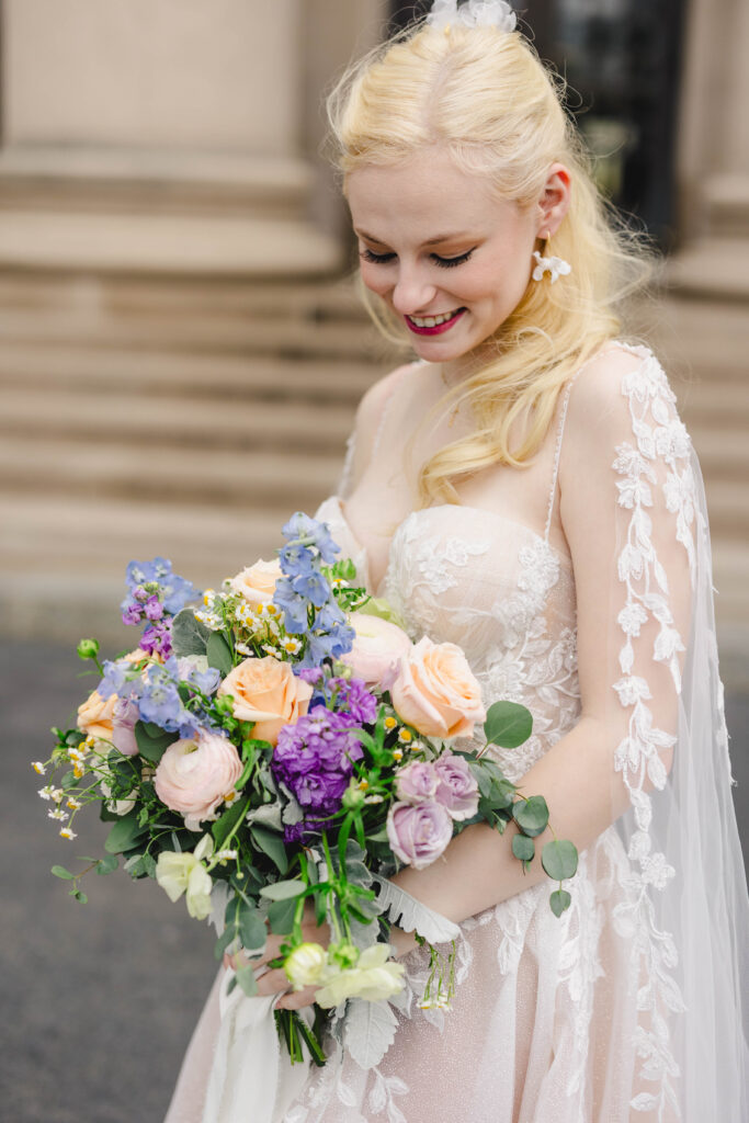 bridal bouquet photos