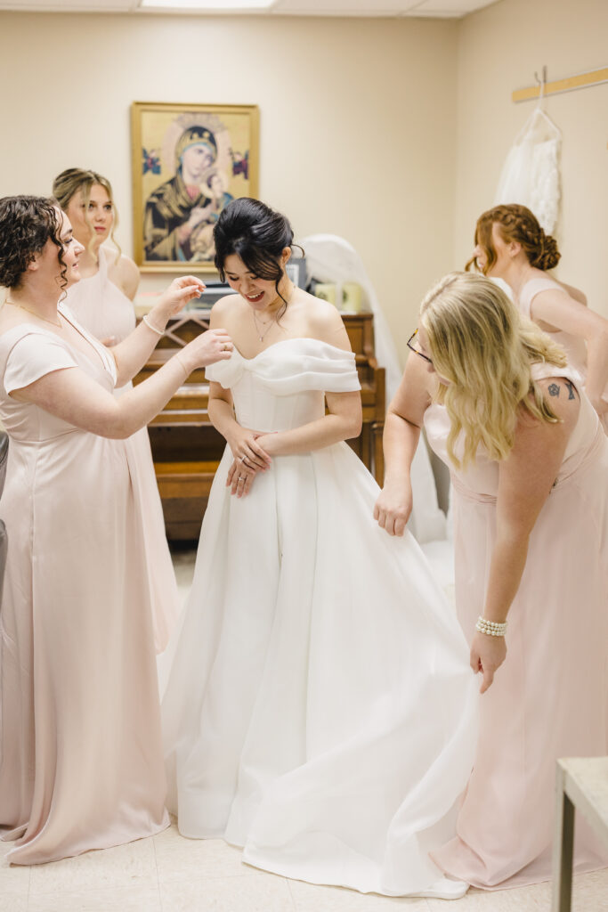 bridal party photography