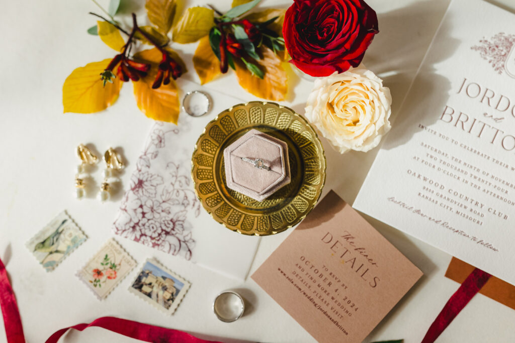 wedding details for kansas city wedding