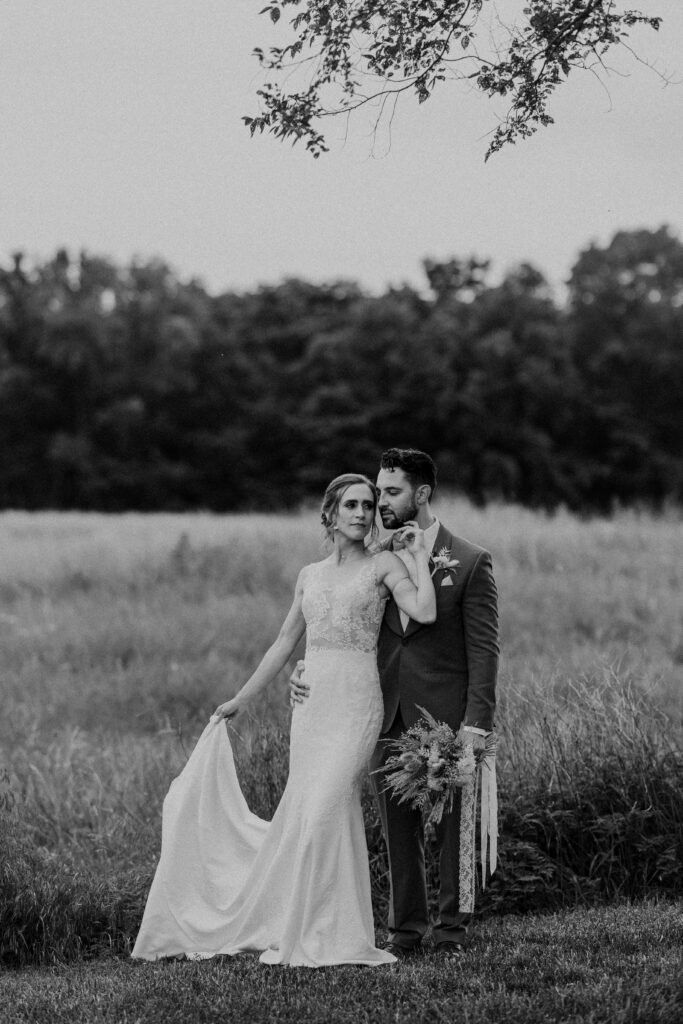 black and white wedding photography at The Legacy at Green Hills