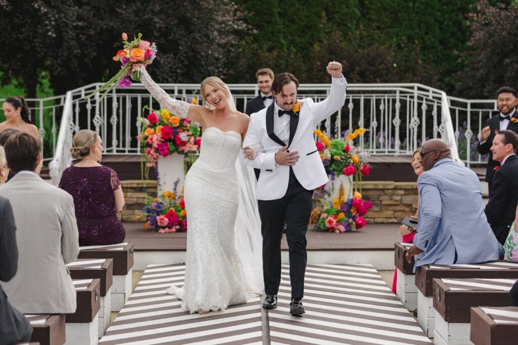 Colorful Pavilion Event Space wedding Kansas City